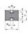 Skizze gummipuffer typc zylindrisch sketch rubber mount typec cylindrical