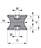 Skizze gummipuffer typct tailliert sketch rubber mount typect waisted