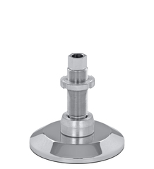 Adjustable levelling foot with hollow screw JCMHD 130C-S6-HSD110 - Schwaderer levelling mounts