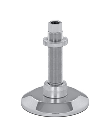 Adjustable levelling foot with hollow screw JCMHD 130C-S6-HSD145 - Schwaderer levelling mounts
