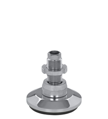 Adjustable levelling foot with hollow screw JCMHD 100C-S12-HSD70 - Schwaderer levelling mounts