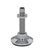 Levelling mount - adjustable foot JCMHD 100C-S12-HSD145 with damping