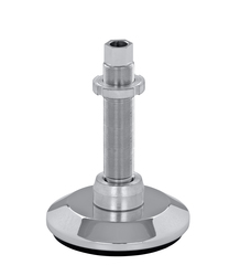Adjustable levelling foot with hollow screw JCMHD 130C-S12-HSD145 - Schwaderer levelling mounts