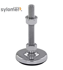 Pie regulable - pie nivelador SF 80 con amortiguación - Sylomer ®