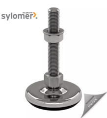 Pé para máquina - pé nivelador SFE 100 com amortecimento - Sylomer ®