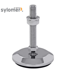 Pé nivelador - pé para máquina JCMP 130 C com amortecimento - Sylomer ®
